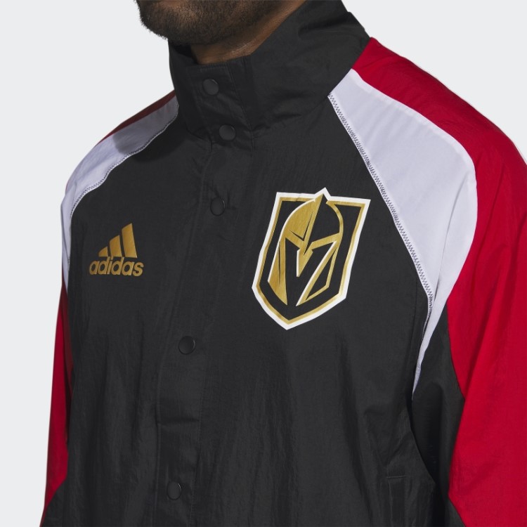 Adidas Golden Knights Jaqueta Retrô Reversa Preta