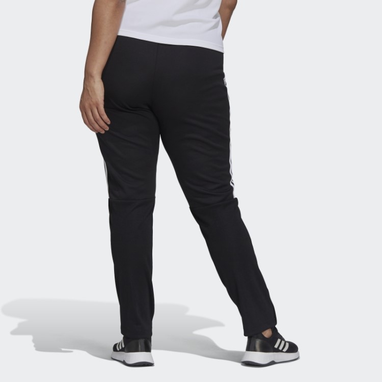 Calça Preta Adidas Aeroready Sereno Cut 3 Listras Slim Cônica (tamanho Grande)