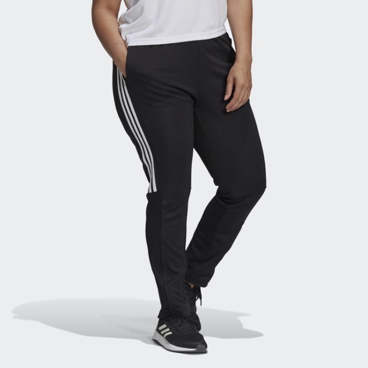 Calça Preta Adidas Aeroready Sereno Cut 3 Listras Slim Cônica (tamanho Grande)