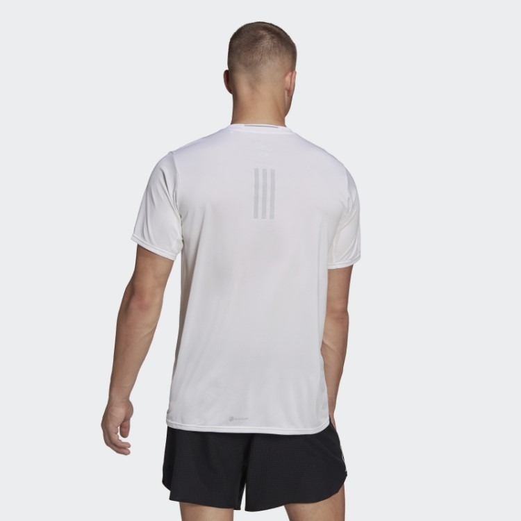 Camiseta Branca Adidas Designed 4 Running