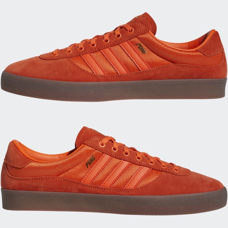 Tênis Adidas Puig Indoor Laranja