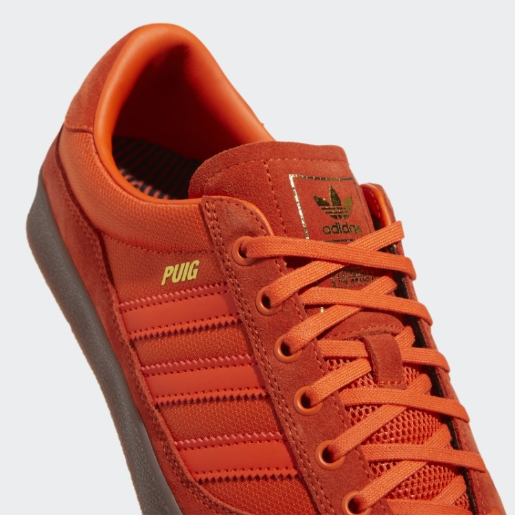 Tênis Adidas Puig Indoor Laranja