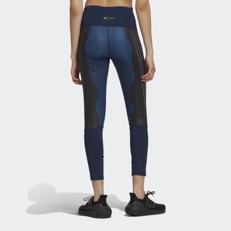 Adidas Marimekko Run Icons 3 Listras 7/8 Leggings De Corrida Navy
