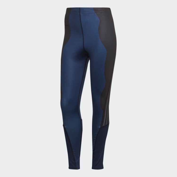 Adidas Marimekko Run Icons 3 Listras 7/8 Leggings De Corrida Navy