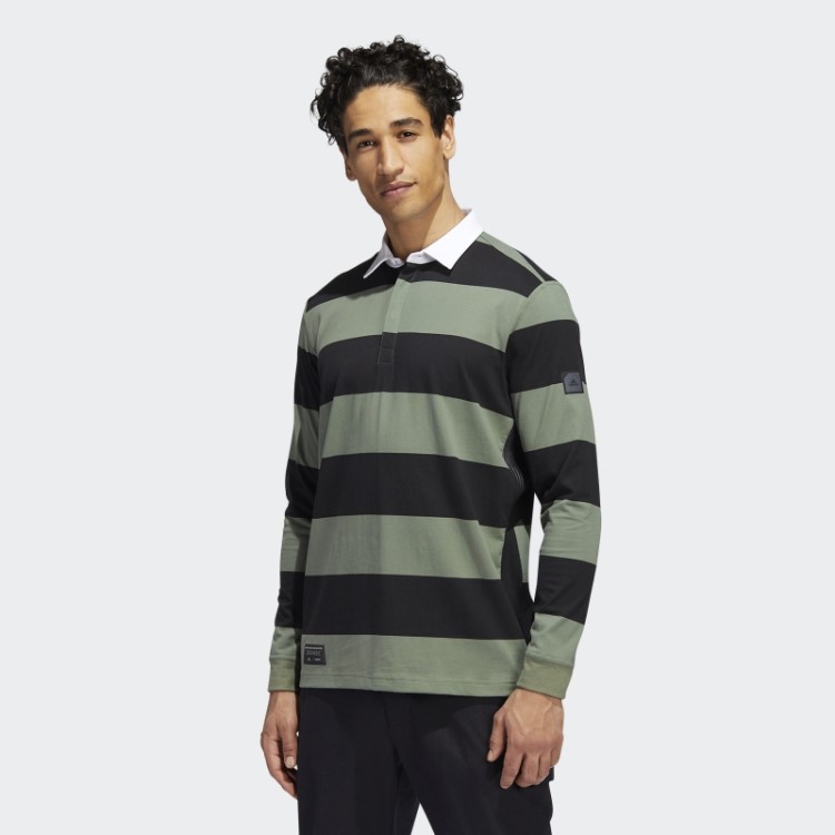 Adidas Camisa Polo Preta Adicross Manga Longa