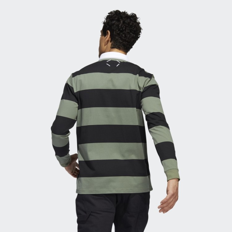 Adidas Camisa Polo Preta Adicross Manga Longa
