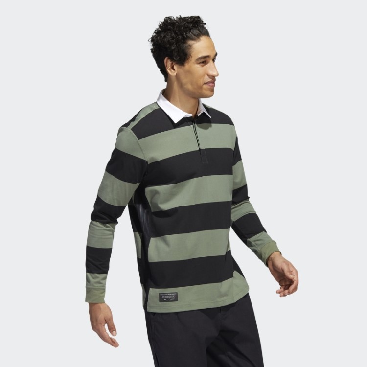 Adidas Camisa Polo Preta Adicross Manga Longa