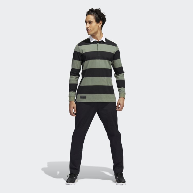 Adidas Camisa Polo Preta Adicross Manga Longa
