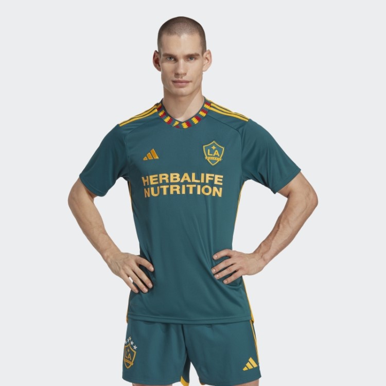 Moda Adidas La Galaxy 23/24 Away Jersey Ouro