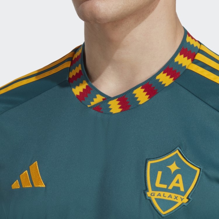 Moda Adidas La Galaxy 23/24 Away Jersey Ouro