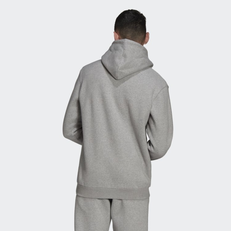 Moletom Cinza Médio Adidas Adicolor Essentials Trefoil