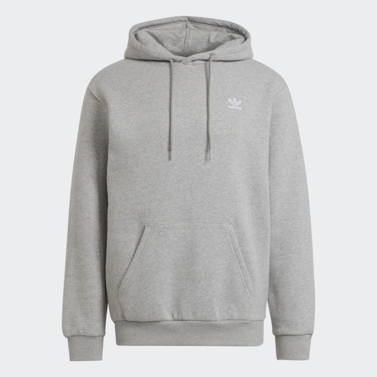 Moletom Cinza Médio Adidas Adicolor Essentials Trefoil