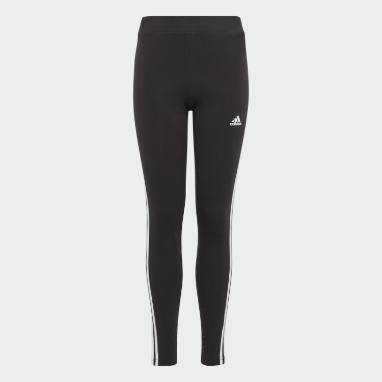 Meia-calça Branca Com As Três Listras Adidas Essentials