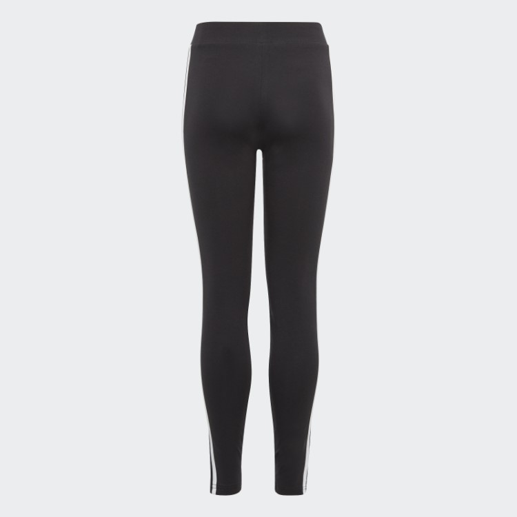 Essentials Meia-calça De Algodão Com As Três Listras Preta Adidas