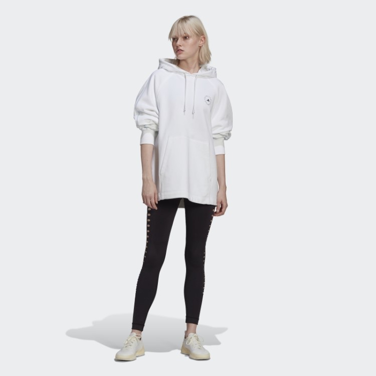 Meia-calça De Malha Adidas By Stella Mccartney Truepurpose Preta Quente