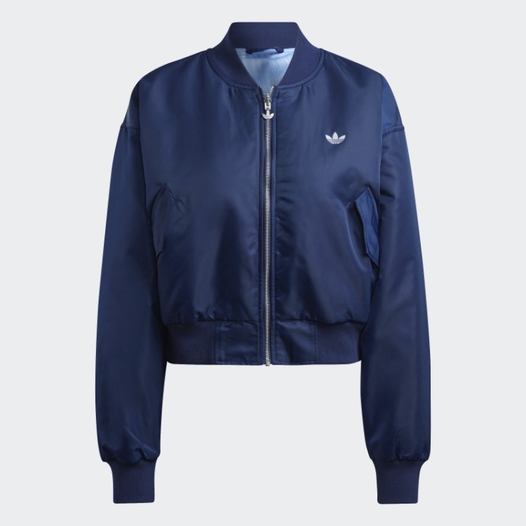 Jaqueta Bomber Original Reversível Adidas Night Indigo