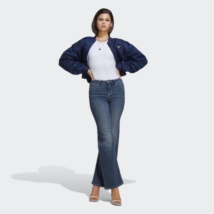 Jaqueta Bomber Original Reversível Adidas Night Indigo