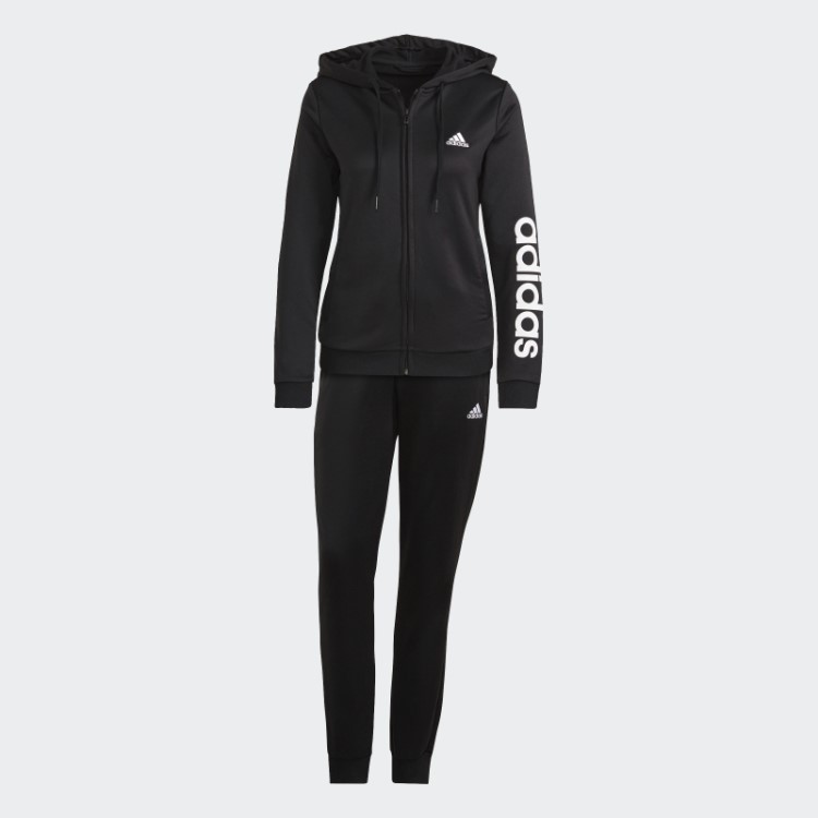 Fato De Treino French Terry Com Logótipo Adidas Essentials Preto