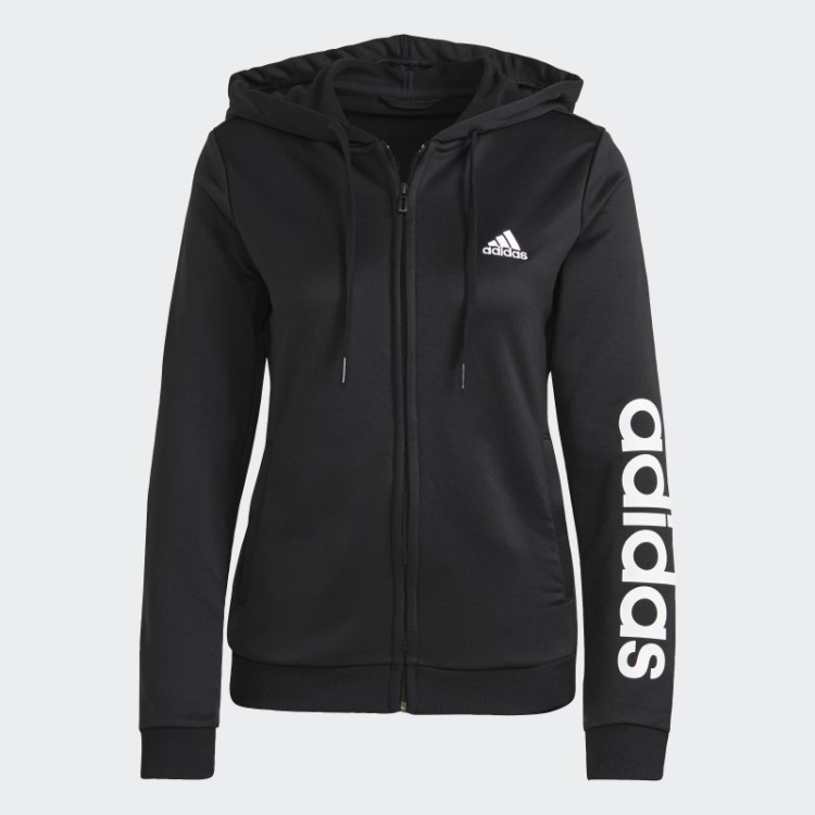 Fato De Treino French Terry Com Logótipo Adidas Essentials Preto