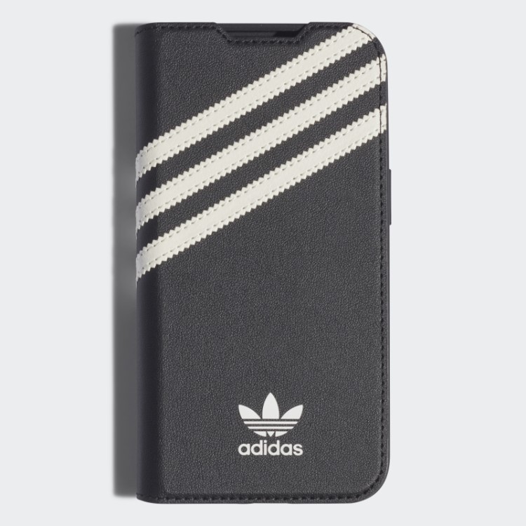 Adidas Ou Booklet Case Pu Para Iphone 13/13 Pro Hot Black
