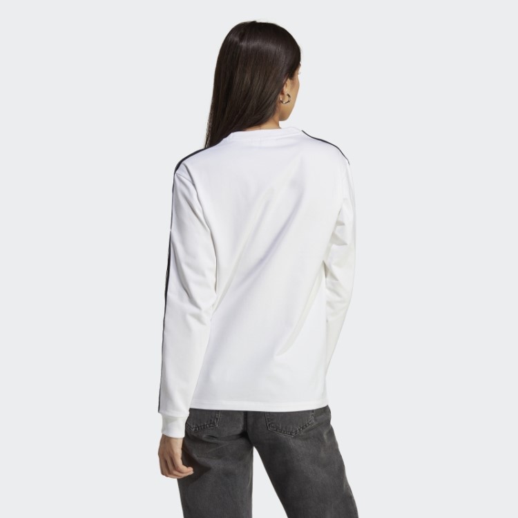 Camiseta Manga Longa Adicolor Classics Branca Adidas