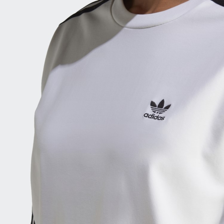 Camiseta Manga Longa Adicolor Classics Branca Adidas