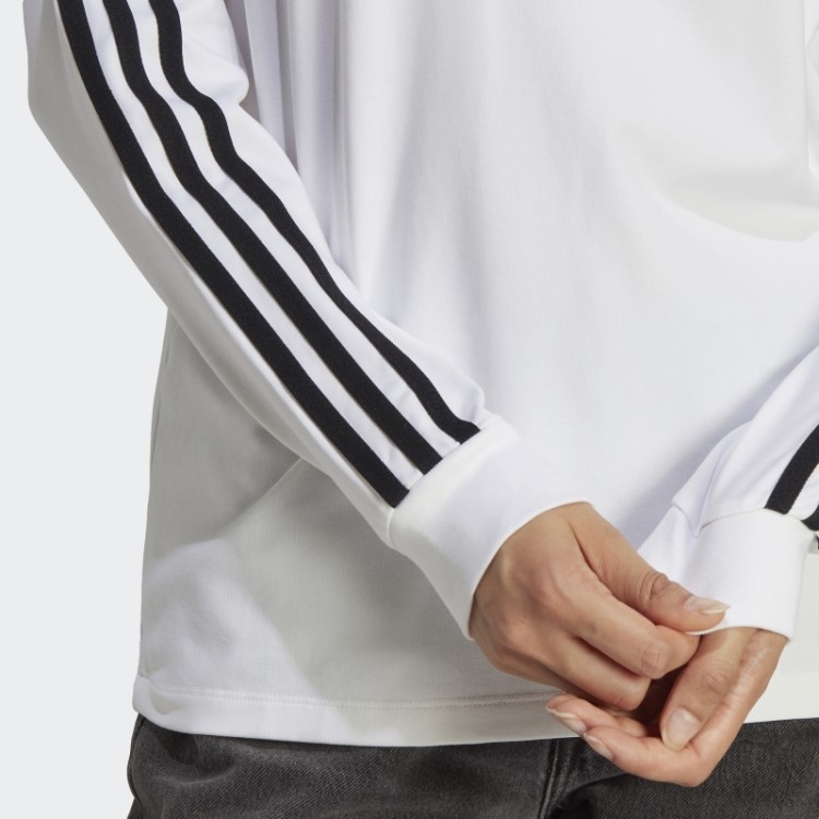 Camiseta Manga Longa Adicolor Classics Branca Adidas