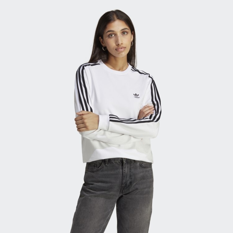 Adidas Adicolor Classics Camiseta Manga Longa Branca