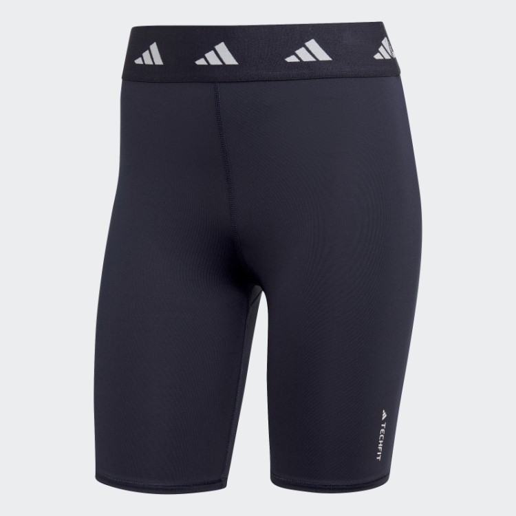 Leggings Curtas Techfit Bike Adidas Ink