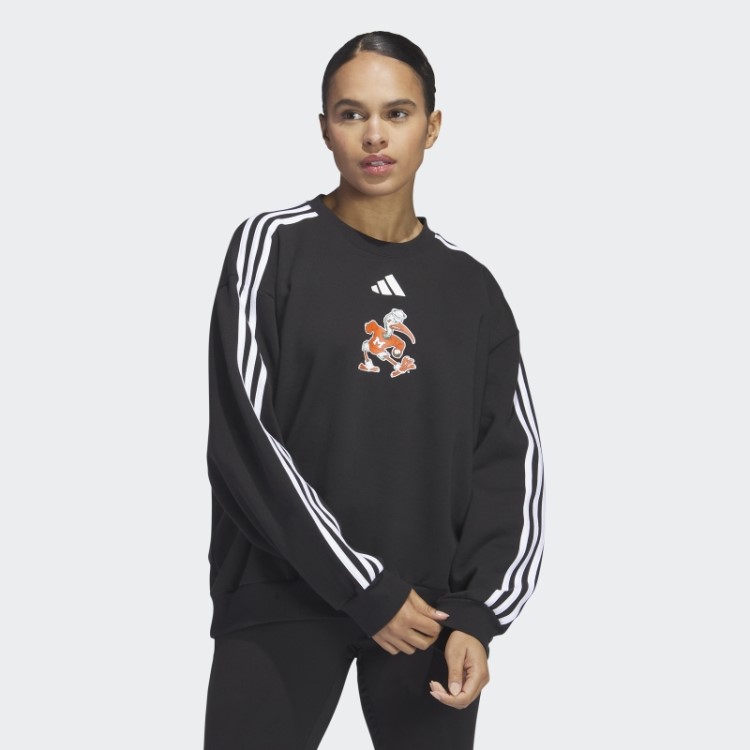 Moletom Oversized Adidas Hurricanes Preto