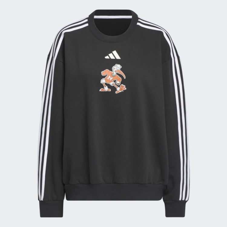 Moletom Oversized Adidas Hurricanes Preto