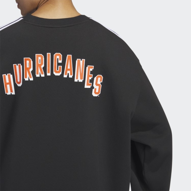 Moletom Oversized Adidas Hurricanes Preto