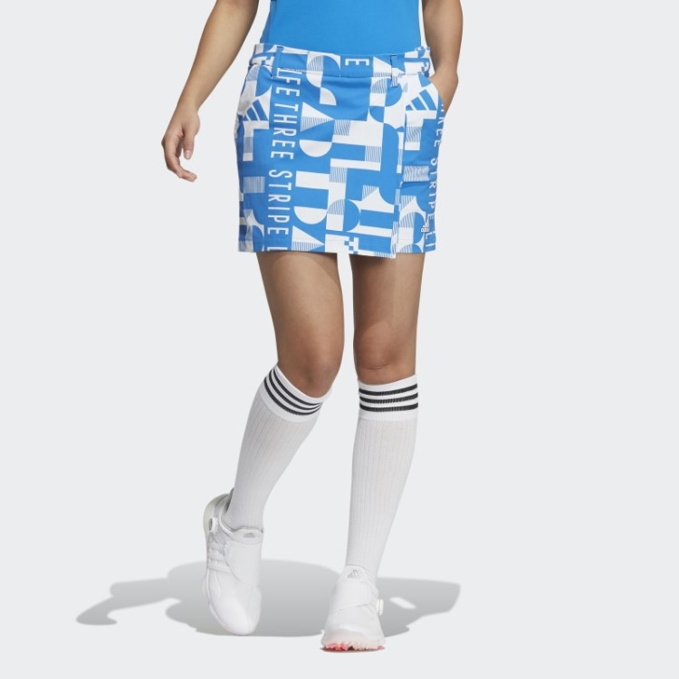 Saia Gráfica Adidas Azul