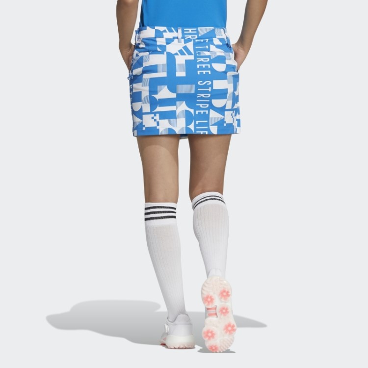 Saia Gráfica Adidas Azul