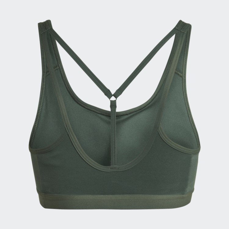 Sutiã Adidas Coreessentials De Suporte Médio óxido Verde