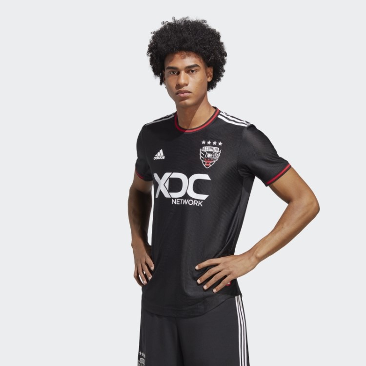 Adidas Black D.c. Camisa Original Do United 22/23