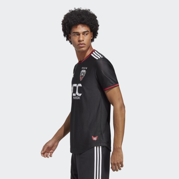 Adidas Black D.c. Camisa Original Do United 22/23
