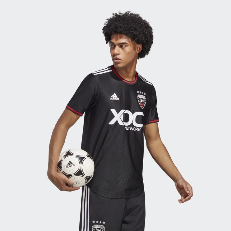 Adidas Black D.c. Camisa Original Do United 22/23