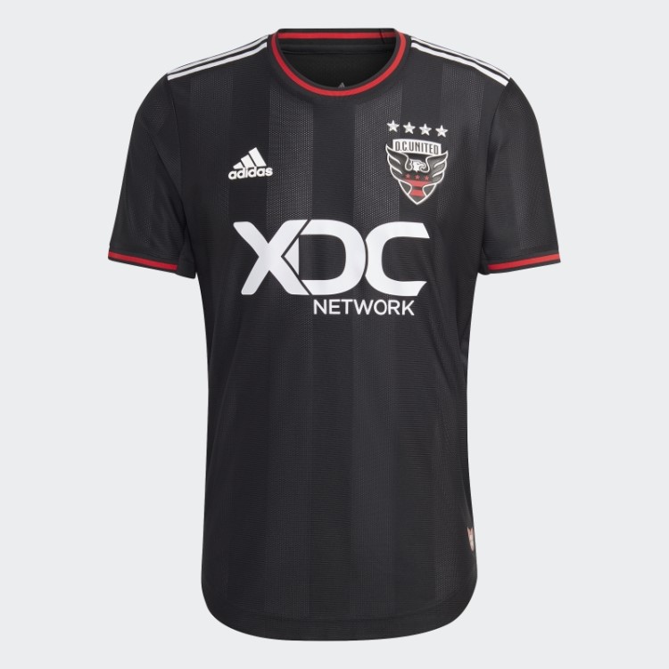 Adidas Black D.c. Camisa Original Do United 22/23