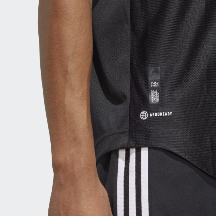 Adidas Black D.c. Camisa Original Do United 22/23
