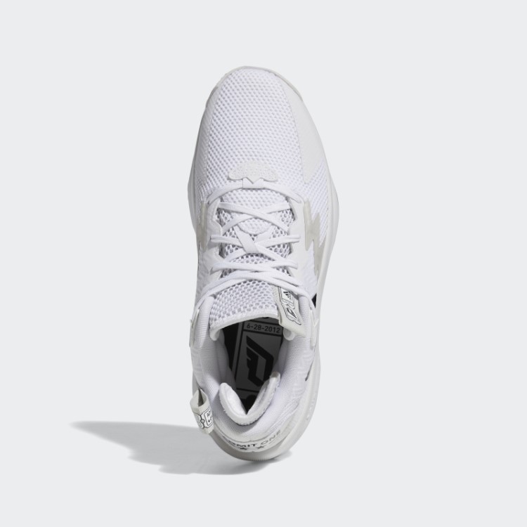 Tênis Adidas Dame 8 Cinza Quente