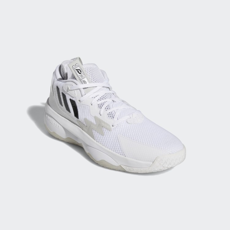 Tênis Adidas Dame 8 Cinza Quente