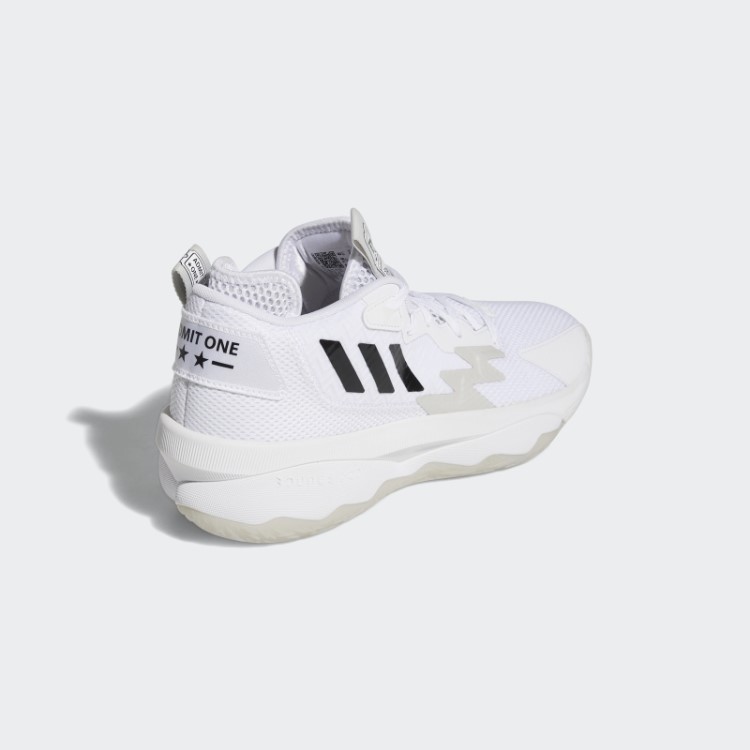 Tênis Adidas Dame 8 Cinza Quente