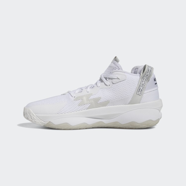 Sapato Cinza Adidas Dame 8 Estiloso