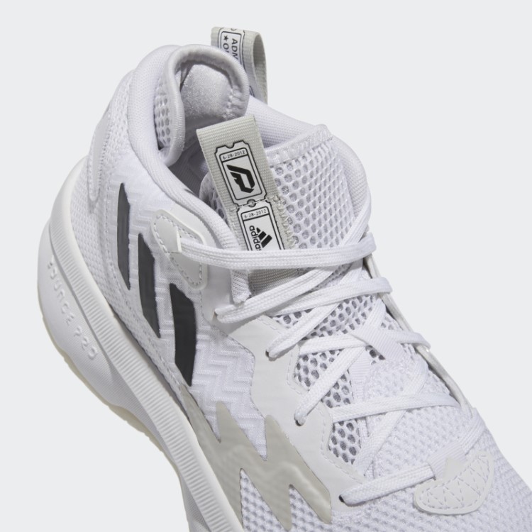 Sapato Cinza Adidas Dame 8 Estiloso