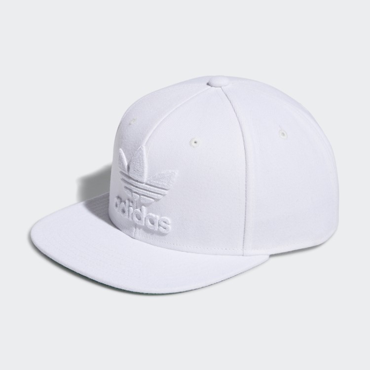 Chapéu Snapback Trefoil Branco Adidas