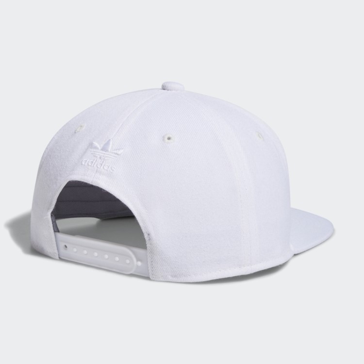 Chapéu Snapback Trefoil Branco Adidas