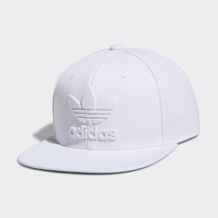 Chapéu Snapback Trefoil Branco Adidas