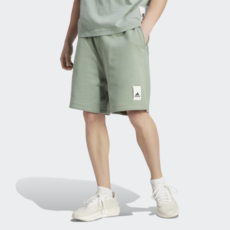 Shorts De Lã Adidas Verde Prata