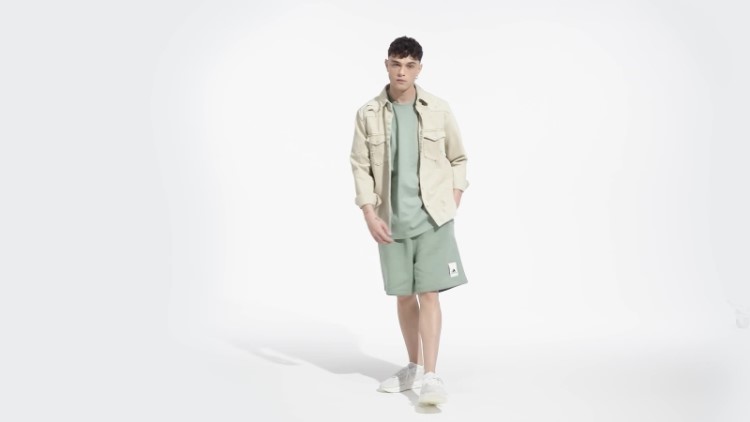 Shorts De Lã Adidas Verde Prata
